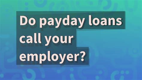 Payday Loan Phone Calls